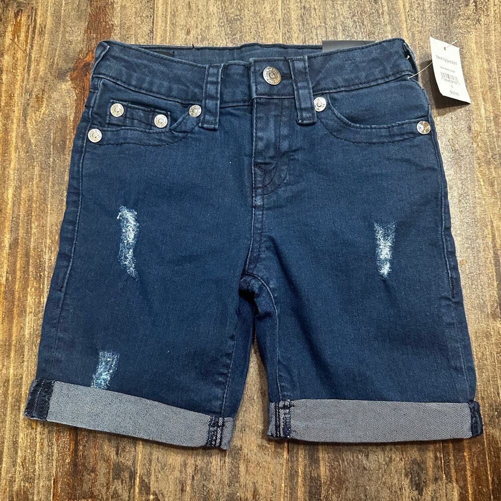 NEW True Religion Geno Shorts sz 5 adjustable waist Boys True Religion Shorts